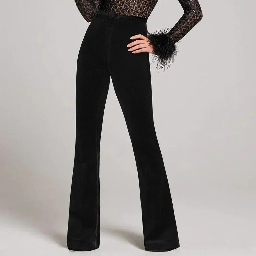 Adrianna – Eleganckie Wieczorowe Body Z Piórami Dla Kobiet