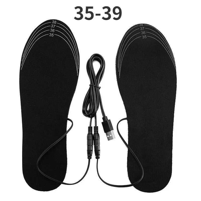 Ogrzewane wkładki z USB i ciepłem z włókna węglowego
