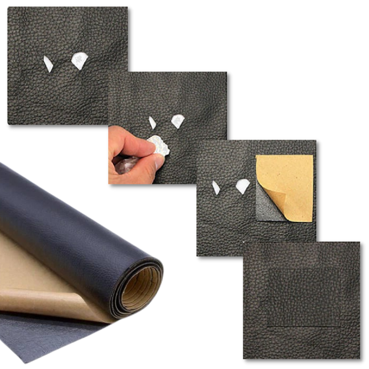 Samoprzylepna łatka do naprawy skóry - FixLeather