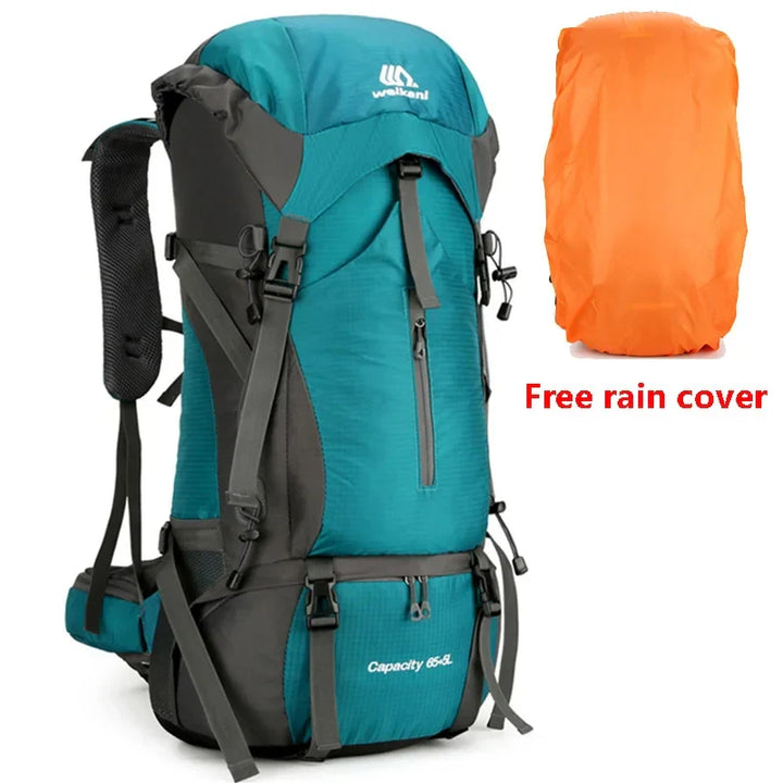 Alpivento 70L Plecak Trekkingowy | Wodoodporny Plecak Turystyczny z Osłoną Przeciwdeszczową | Duży Plecak Outdoorowy do Wędrówek, Wspinaczki i Podróży  Marka: