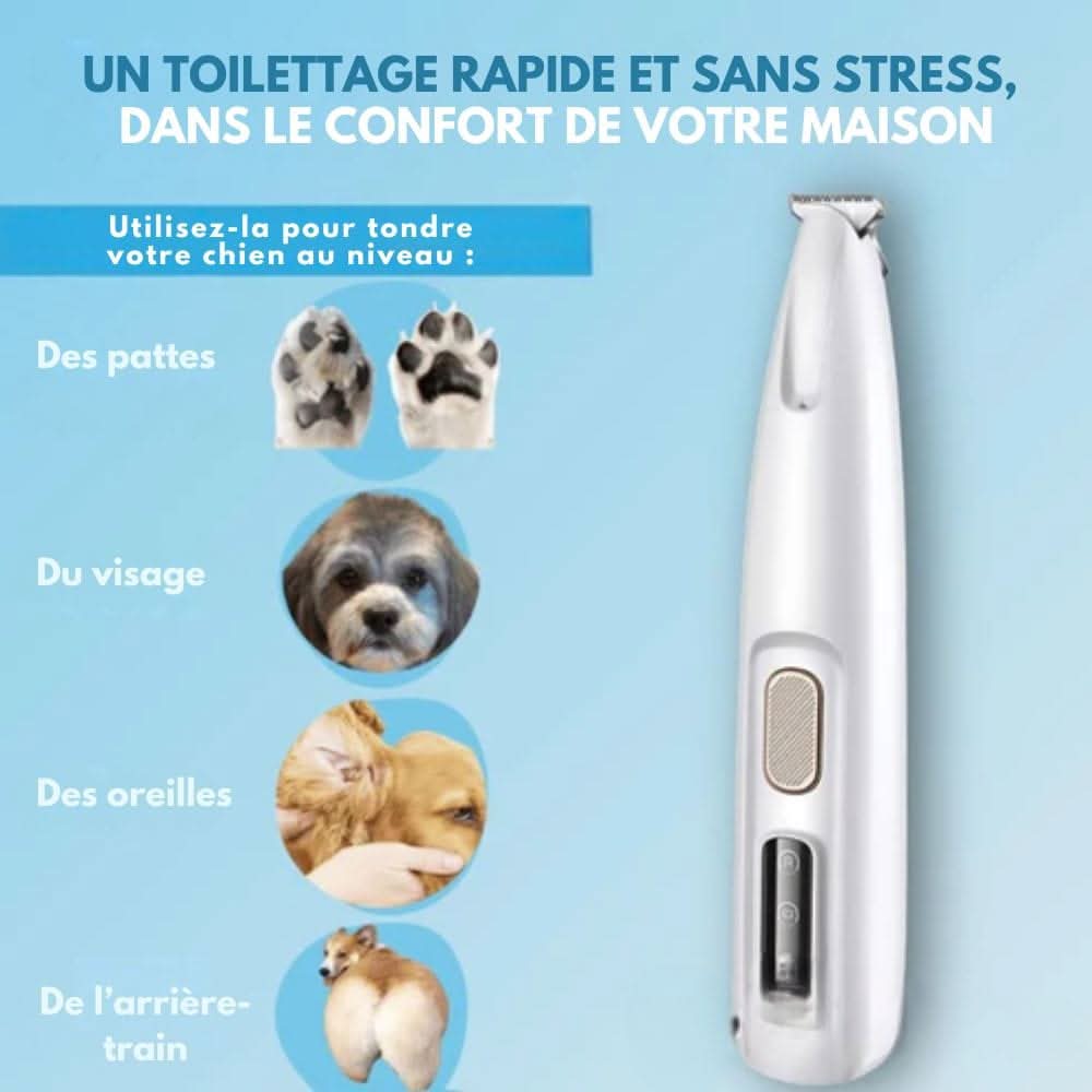 SilentPet Trimmer – Cichy trymer do wrażliwych miejsc u psów i kotów
