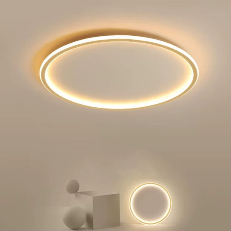 Okrągła skandynawska lampa sufitowa LED | 1 punkt świetlny