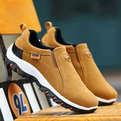 Wsuwane casualowe buty trekkingowe męskie - Thomas