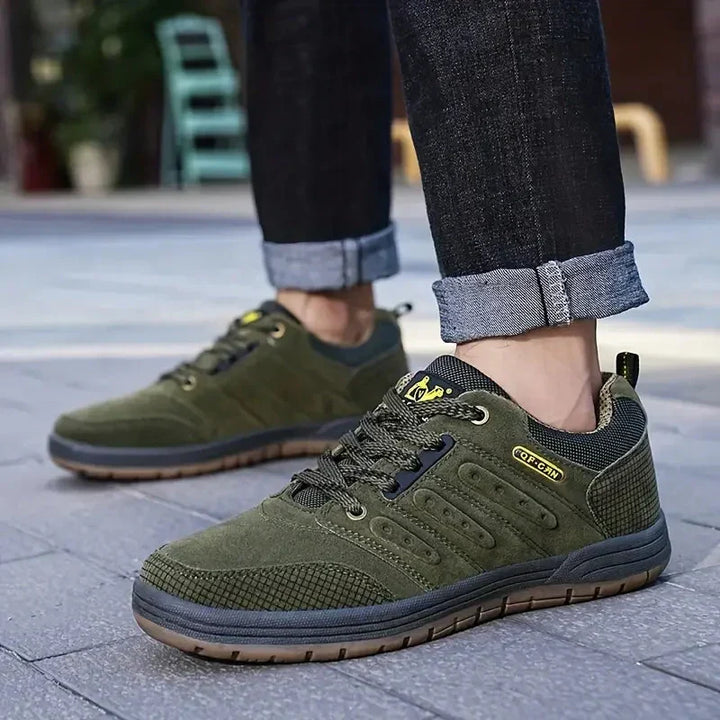 Wytrzymałe buty trekkingowe z szerokim przodem - Otis