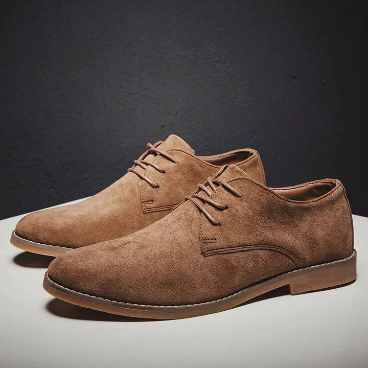 Męskie buty oksfordy zamszowe – Sebastian