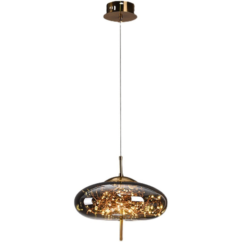 AstraGlow Modern Suspension Light | Luksusowa wisząca lampa LED do szafki nocnej