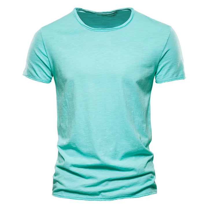Męski T-shirt | Oddychający komfort odporny na zagniecenia