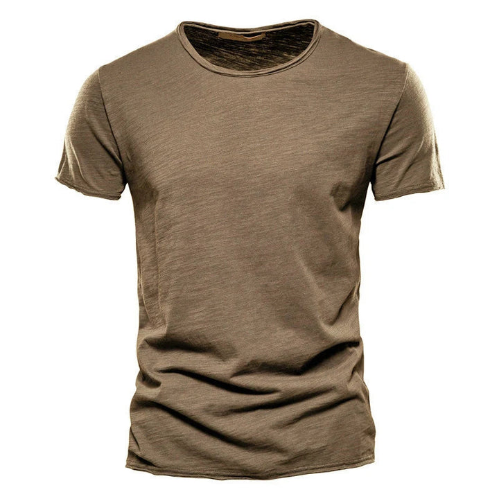 Męski T-shirt | Oddychający komfort odporny na zagniecenia