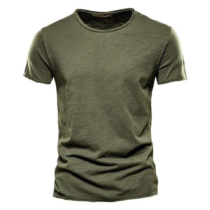 Męski T-shirt | Oddychający komfort odporny na zagniecenia