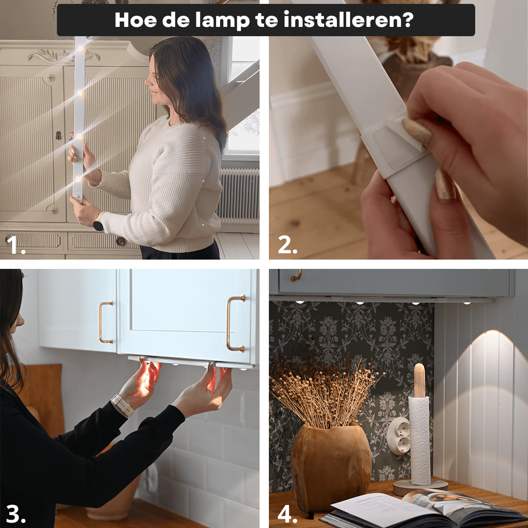 Nora | Bezprzewodowa Lampa LED z Czujnikiem Ruchu