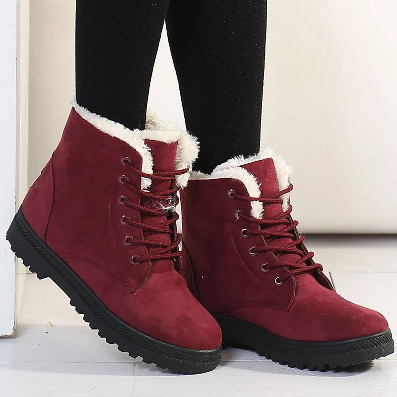 Ciepłe damskie buty zimowe - Aria