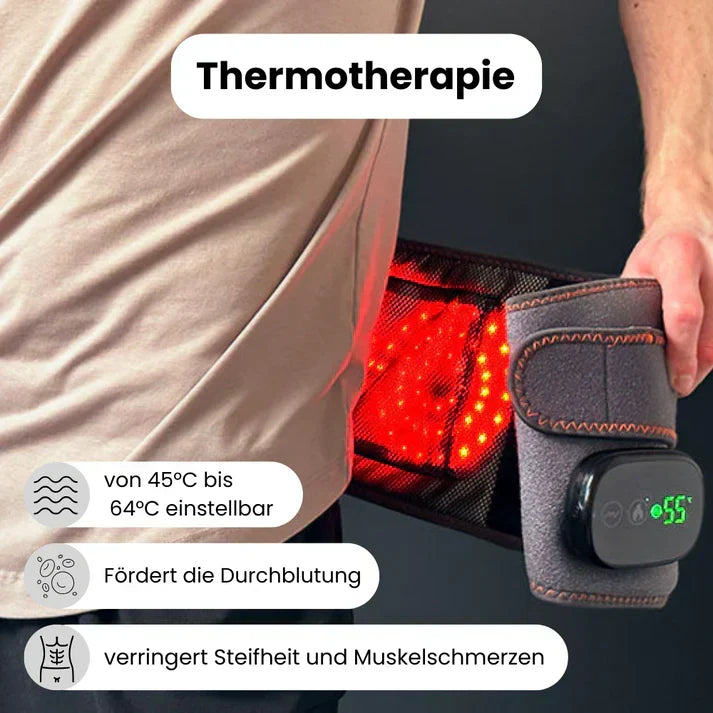 Ortopedyczny pas na plecy z terapią podczerwienią – ThermaLum