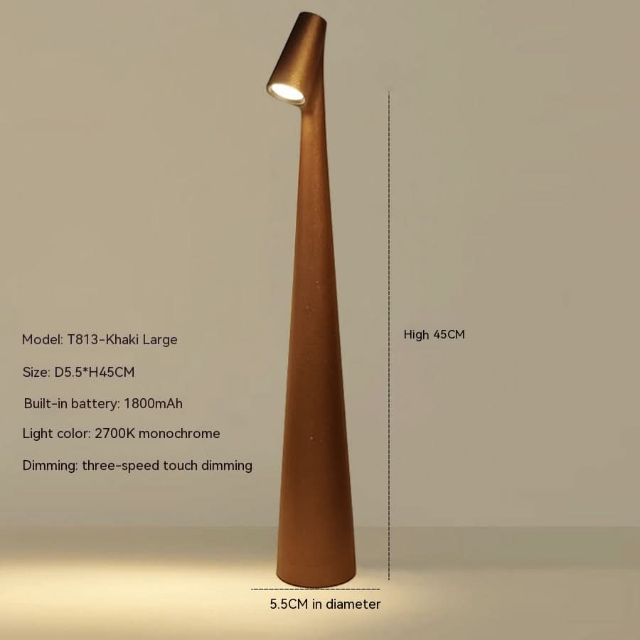 Bezprzewodowa lampa stołowa | Ściemnialna | Ciepłobiała LED