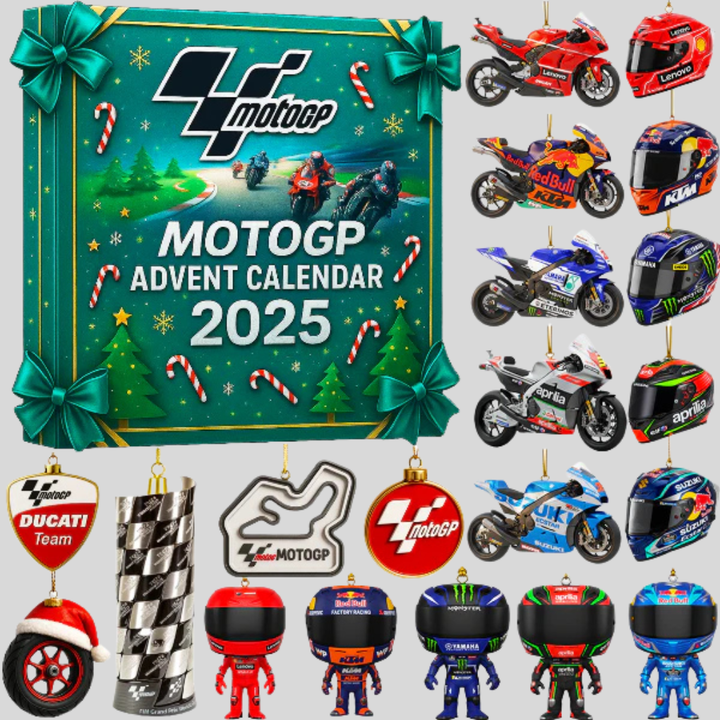Kalendarz Adwentowy MotoGP™ 2025 – 24 Dni Kolekcjonerskich Przedmiotów