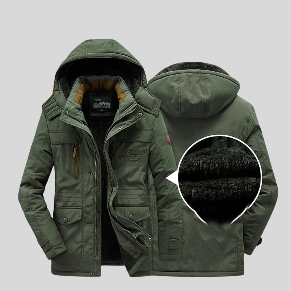 Męska parka zimowa