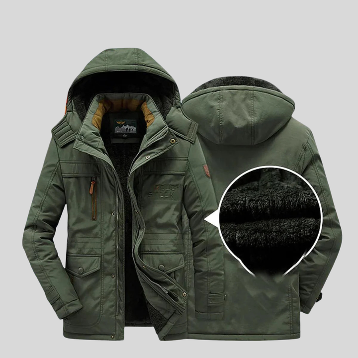 Męska parka zimowa