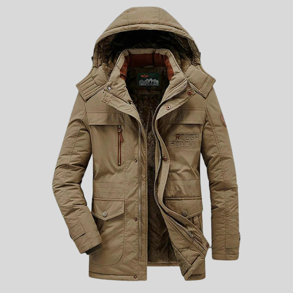Męska parka zimowa