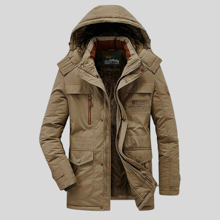 Męska parka zimowa