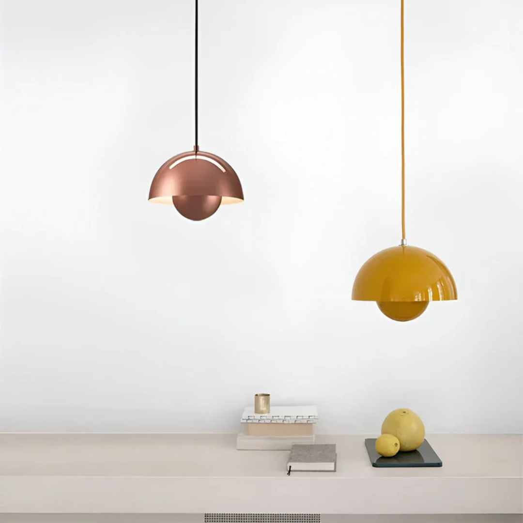 Skandynawska lampa wisząca LED - NordicBlossom