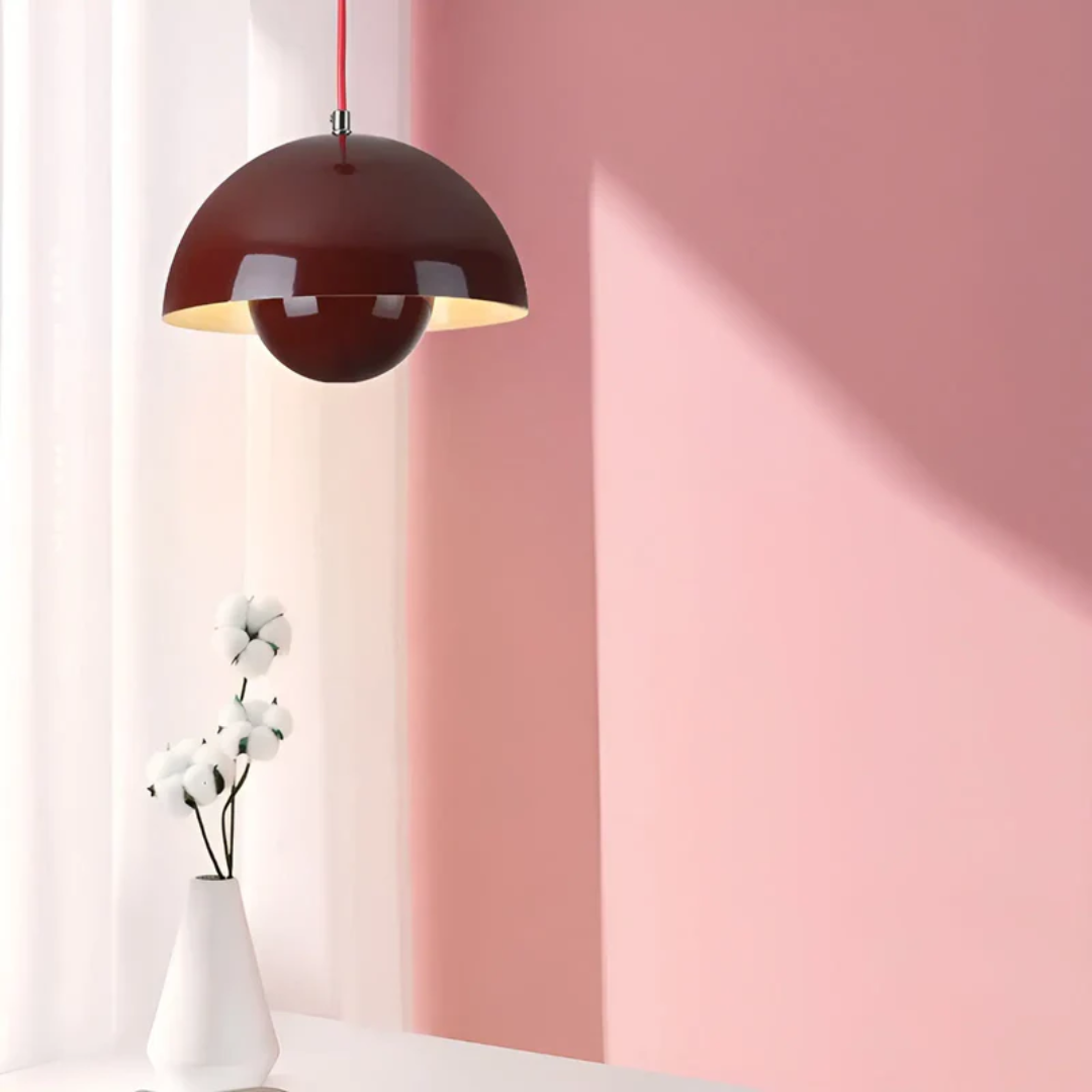 Skandynawska lampa wisząca LED - NordicBlossom