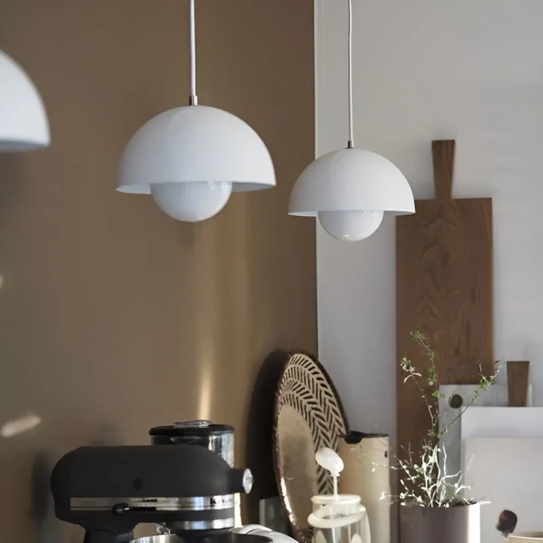 Skandynawska lampa wisząca LED - NordicBlossom