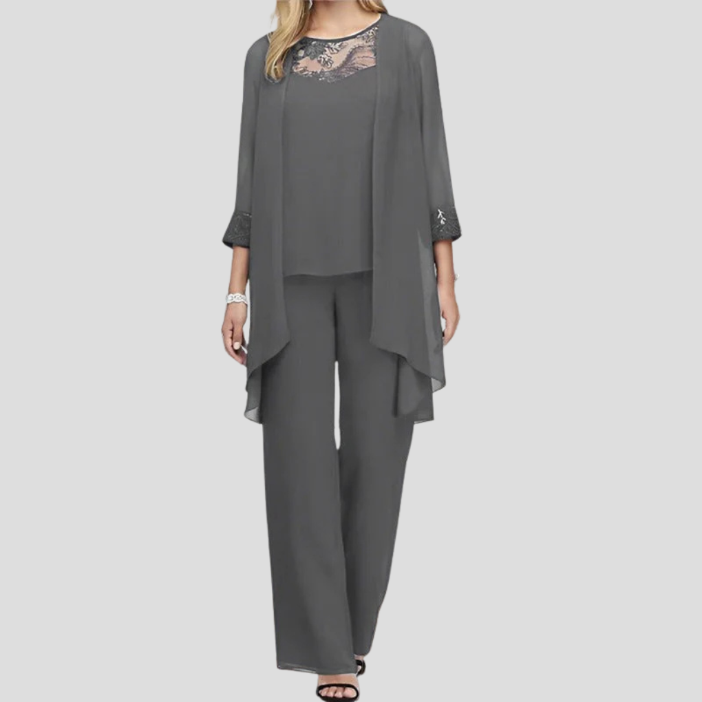 Nowoczesny damski komplet – skoordynowany look z eleganckim akcentem