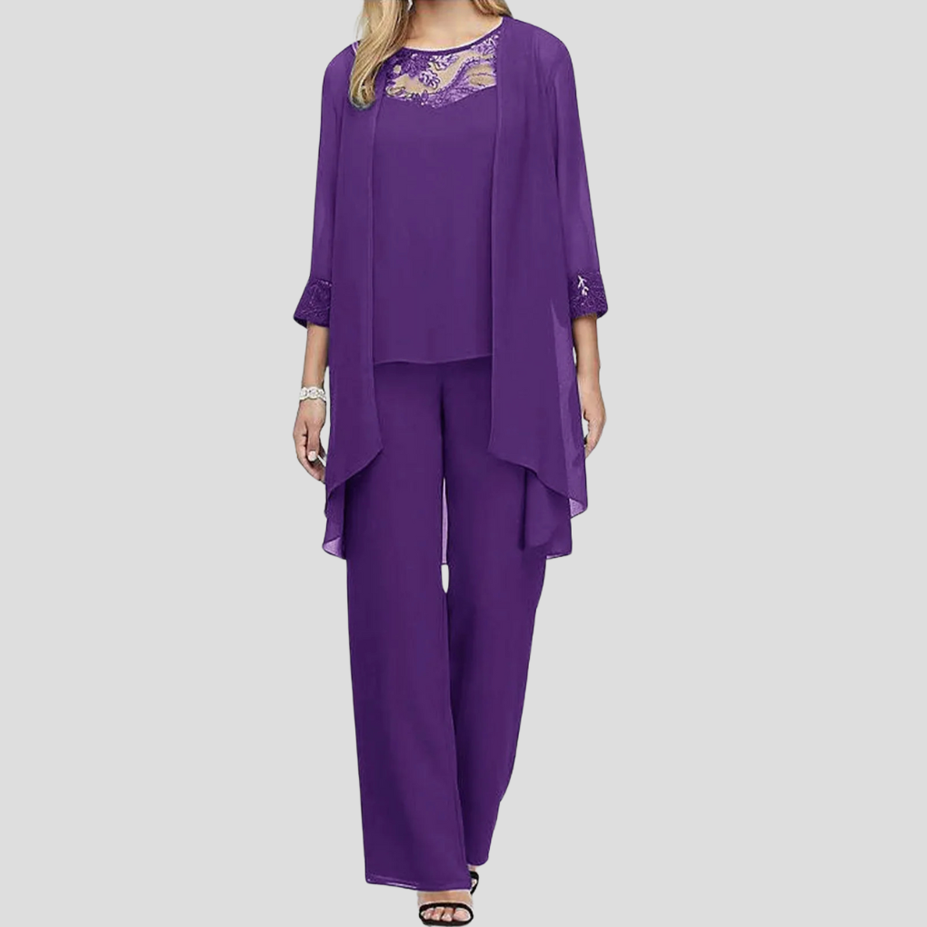 Nowoczesny damski komplet – skoordynowany look z eleganckim akcentem