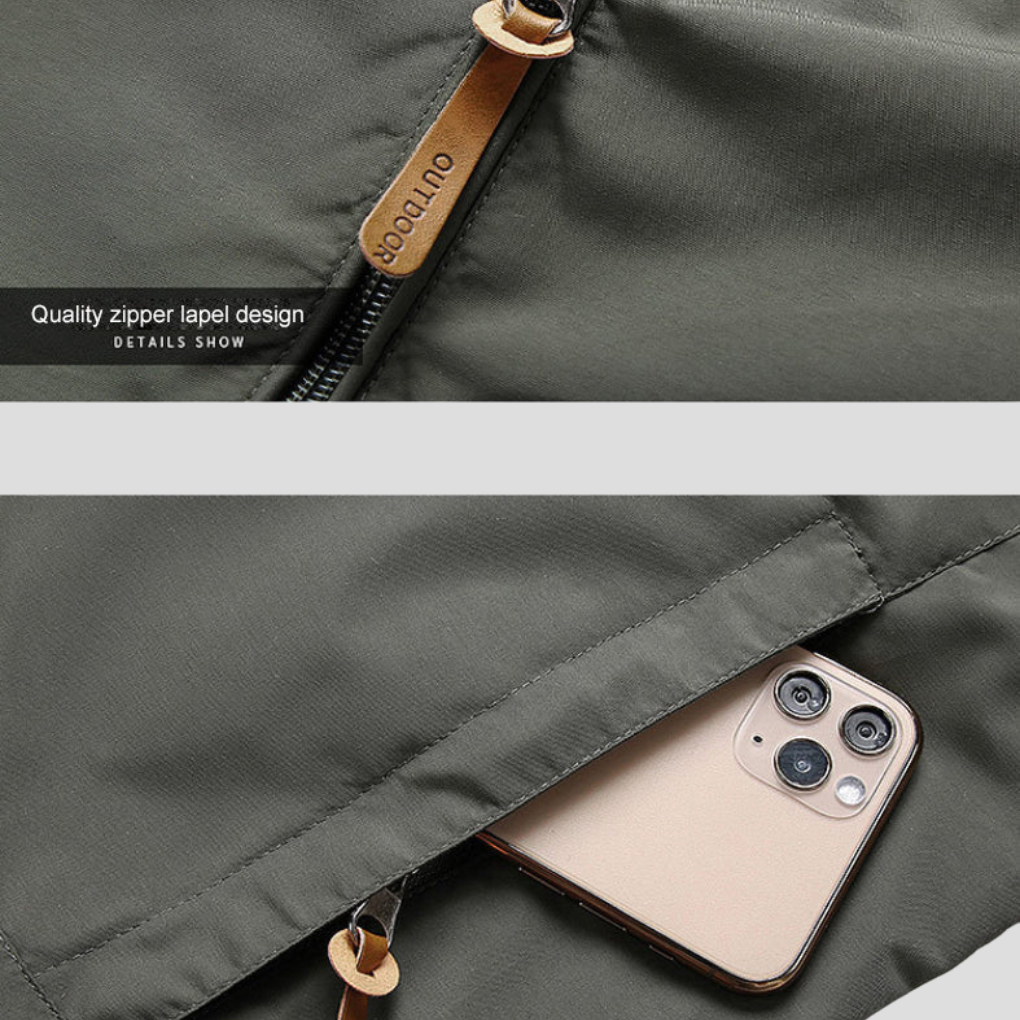 Męska Kurtka Softshell – Zimowy Design z Funkcjami Zewnętrznymi