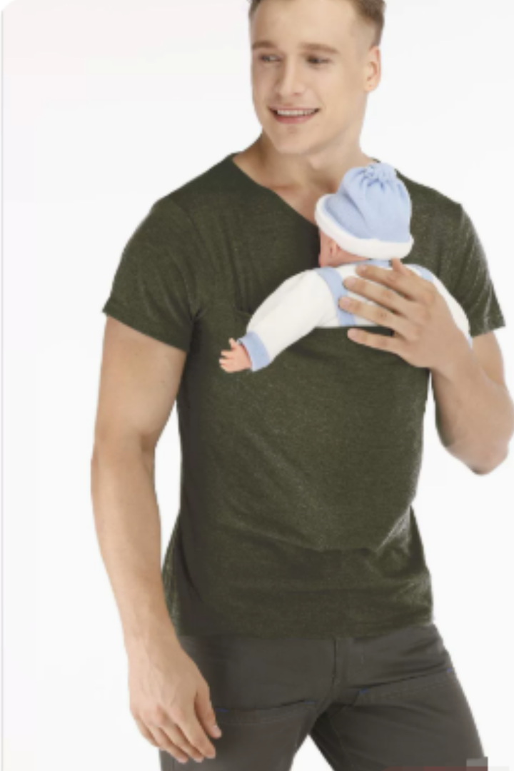 T-shirt do noszenia dziecka | Ergonomiczny, przewiewny | Dla mamy i taty | Bondtee