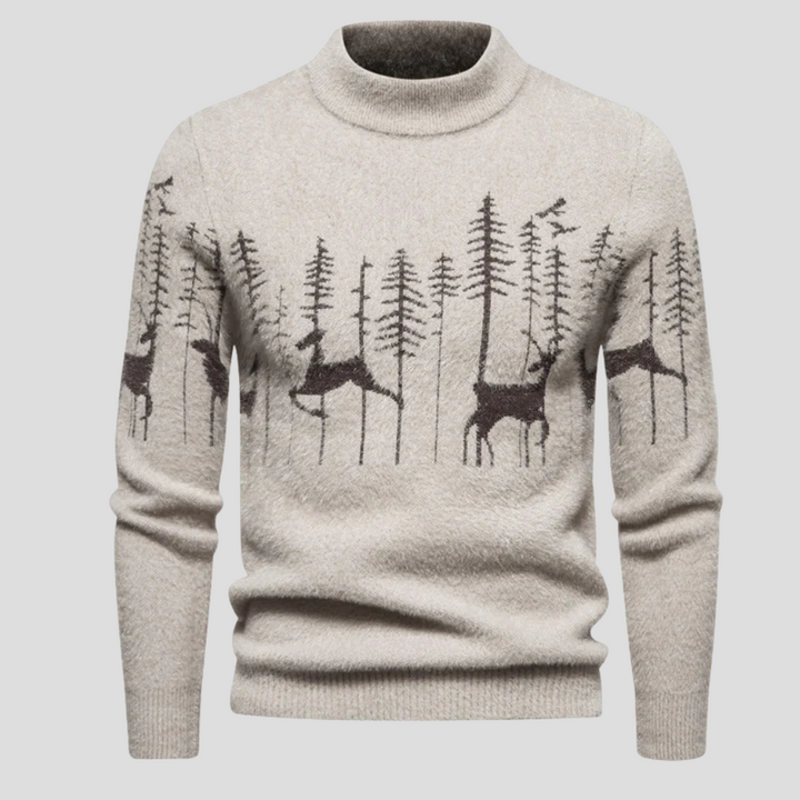 Męski świąteczny sweter bożonarodzeniowy