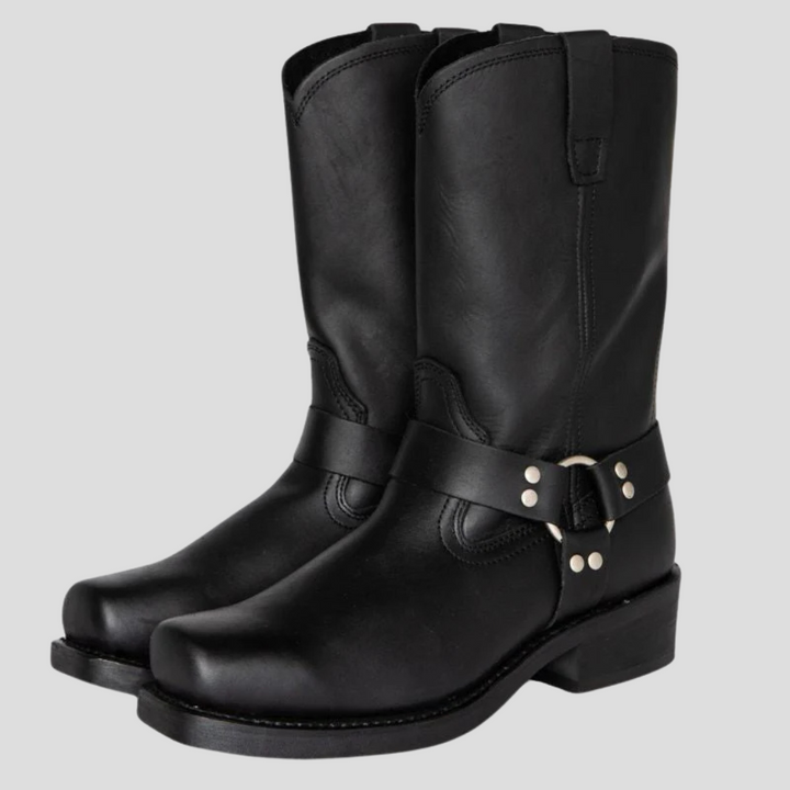 Męskie Kowbojskie Buty w Stylu Vintage
