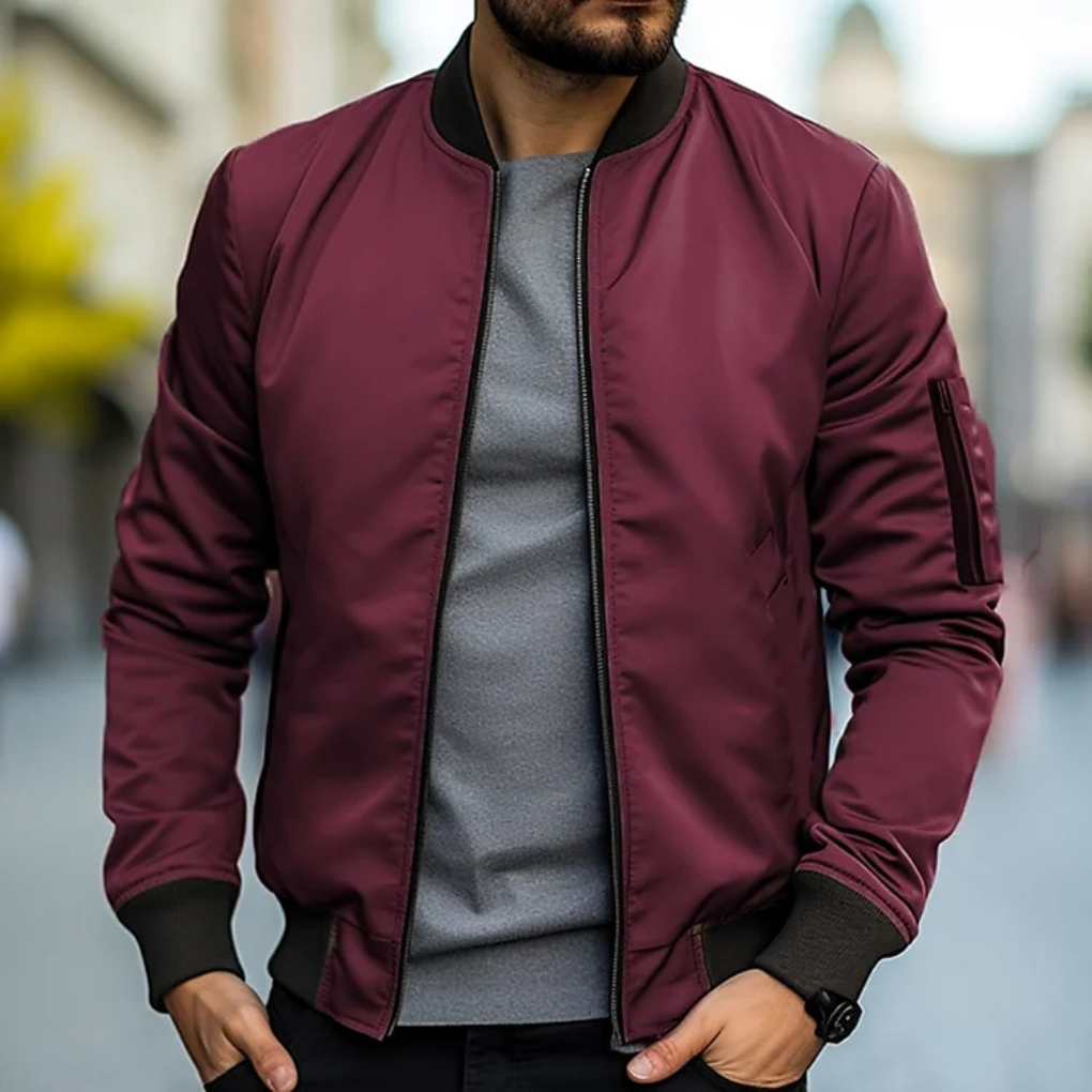 Męska modna kurtka bomber