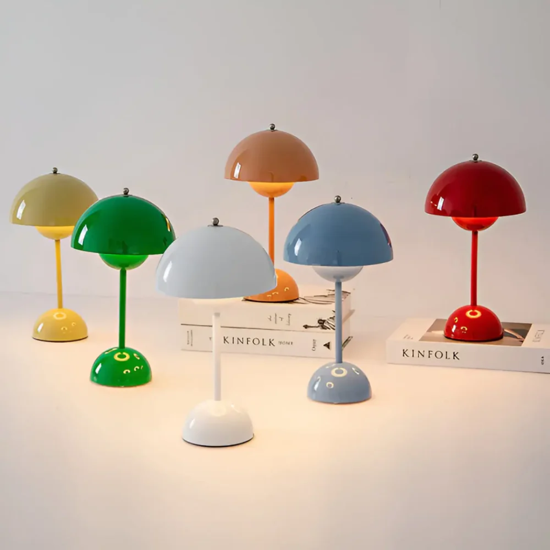 Skandynawska lampa stołowa z Luminous Flair – NordicBeam