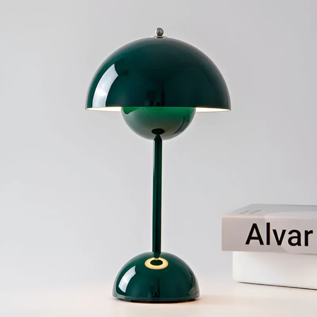 Skandynawska lampa stołowa z Luminous Flair – NordicBeam