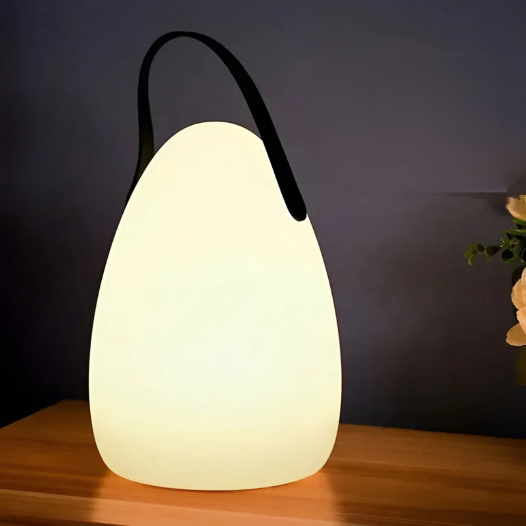 Przenośna wodoodporna bezprzewodowa lampa stołowa - RadianceFlex