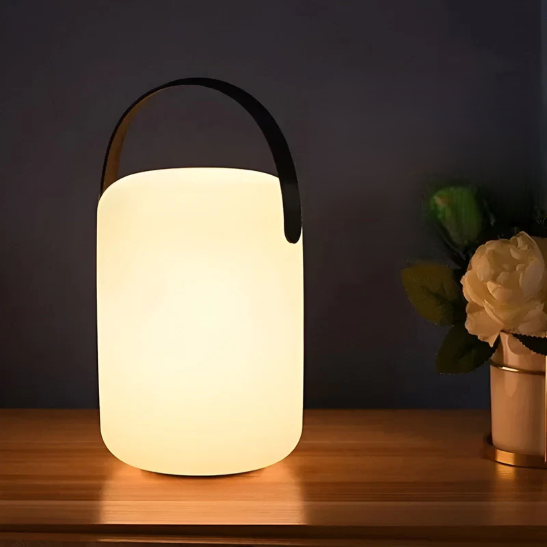 Przenośna wodoodporna bezprzewodowa lampa stołowa - RadianceFlex