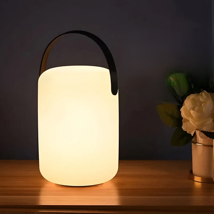 Przenośna wodoodporna bezprzewodowa lampa stołowa - RadianceFlex