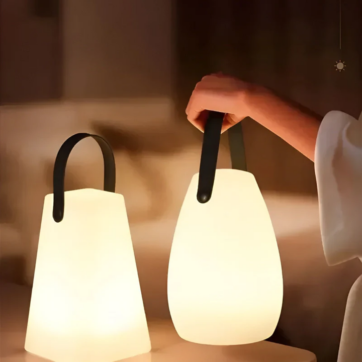 Przenośna wodoodporna bezprzewodowa lampa stołowa - RadianceFlex