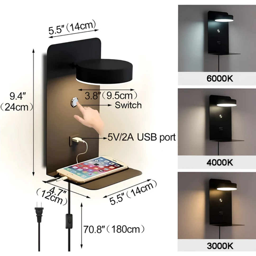 Lampa ścienna LED - PowerGlow
