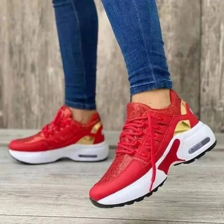 Buty casual o szerokim kroju