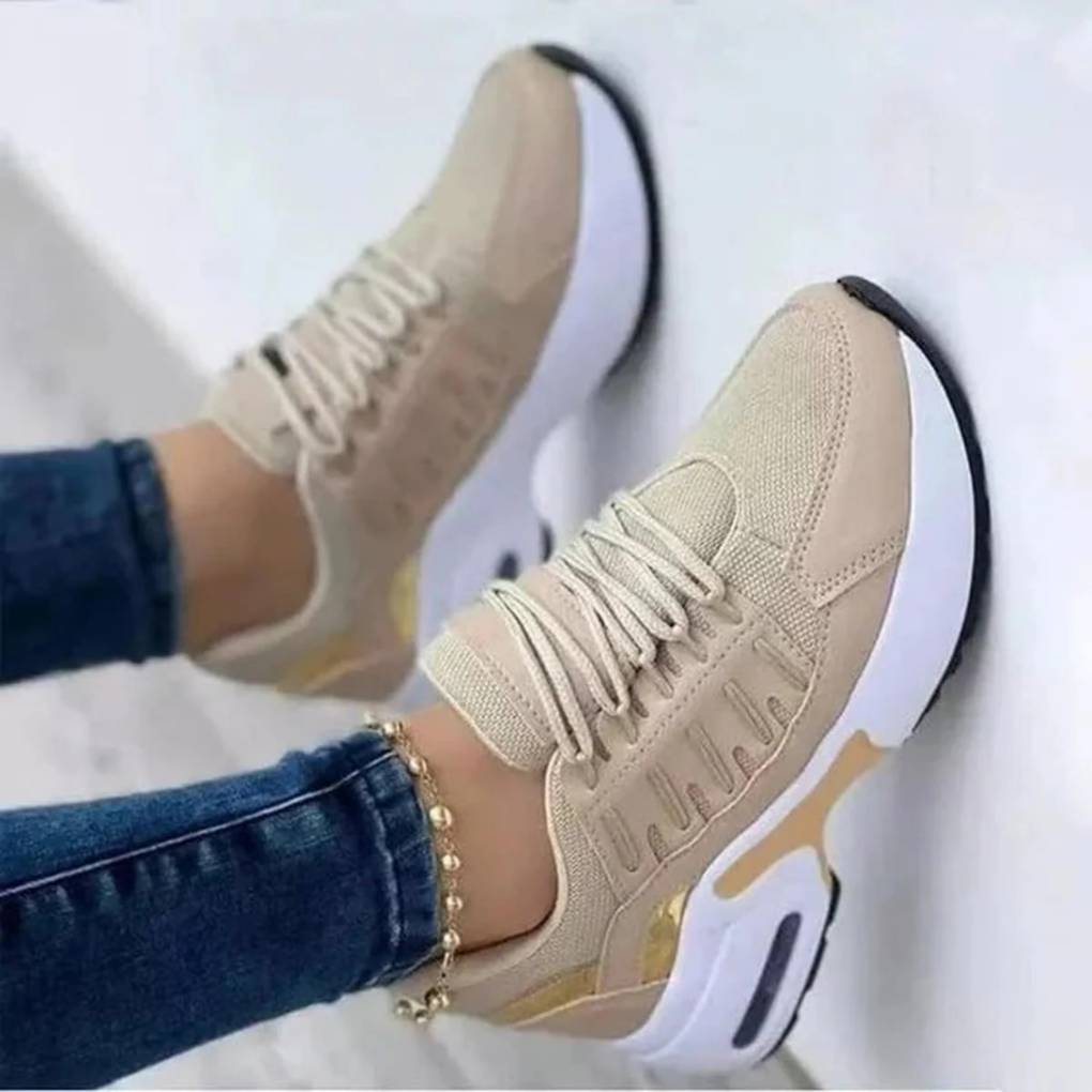 Buty casual o szerokim kroju