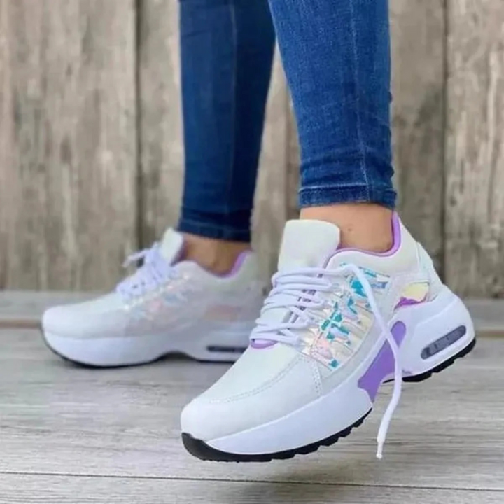Buty casual o szerokim kroju