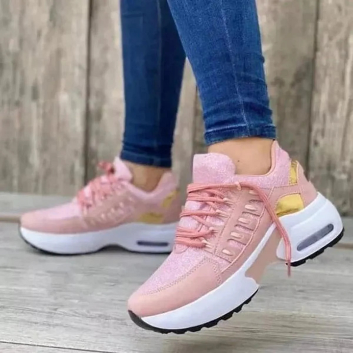 Buty casual o szerokim kroju
