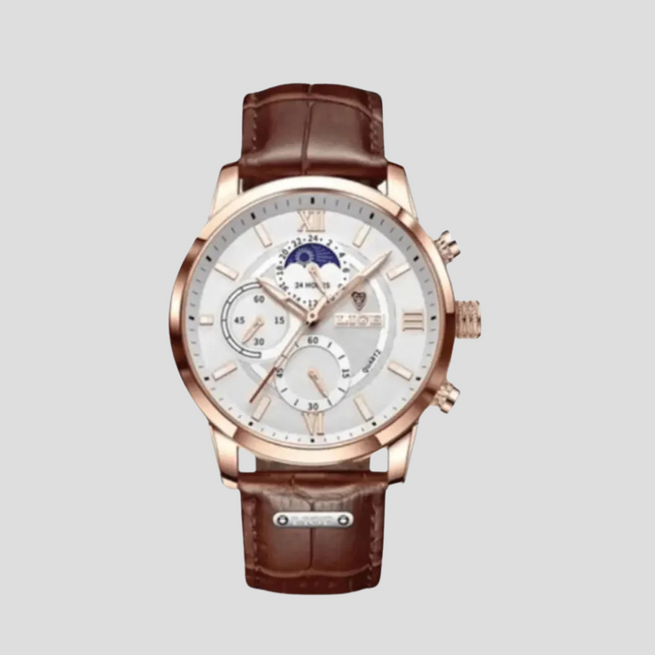 Męski Zegarek – Elegancki Czasomierz z Sleek Profil