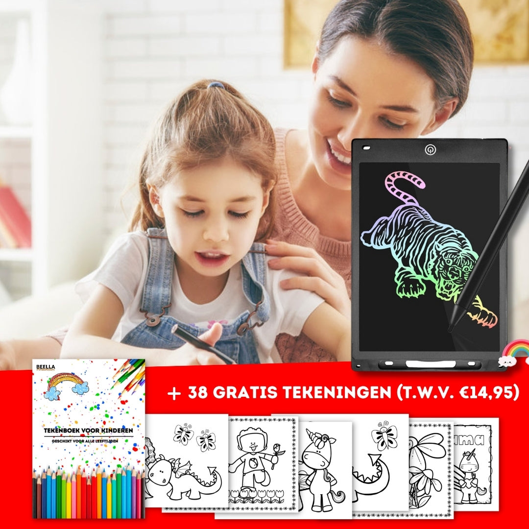 Tablet LCD do rysowania dla dzieci - CreativeScribble