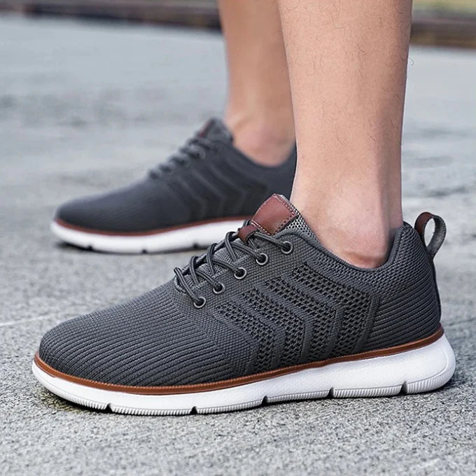 Oddychające Siatkowe Męskie Sneakersy Sportowe