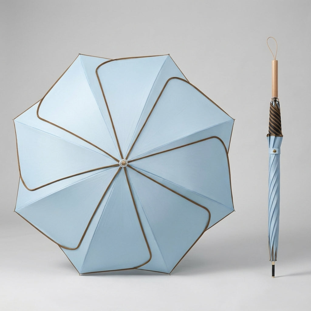Damski parasol w kwiatowy wzór - Woodloom