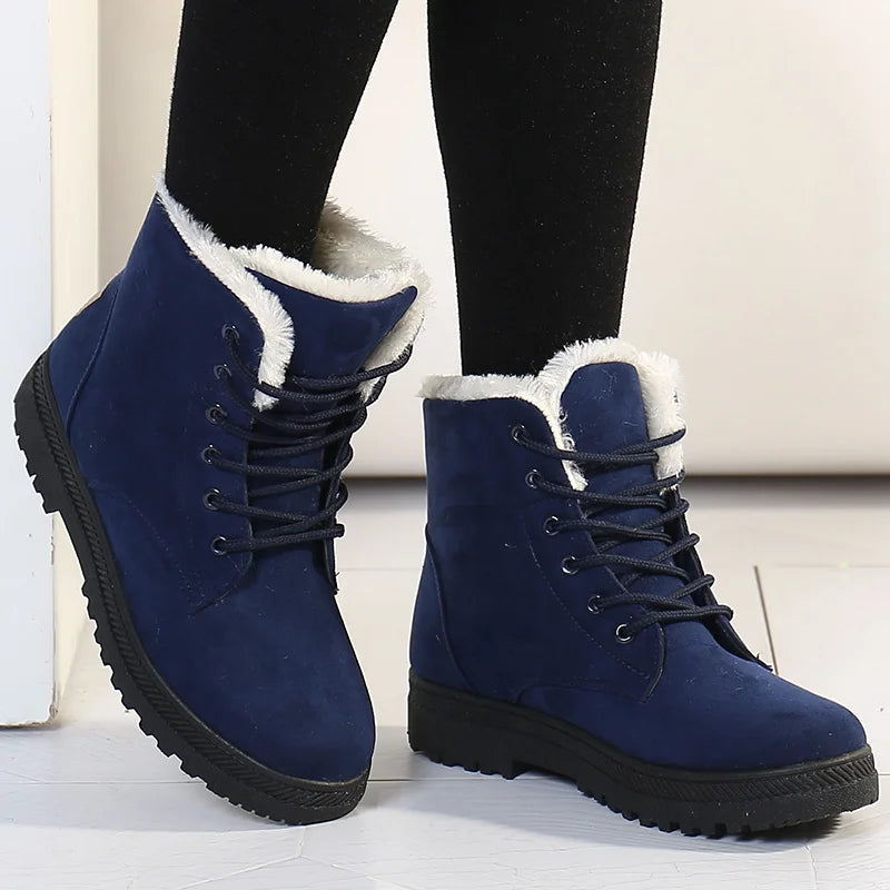 Ciepłe damskie buty zimowe - Aria
