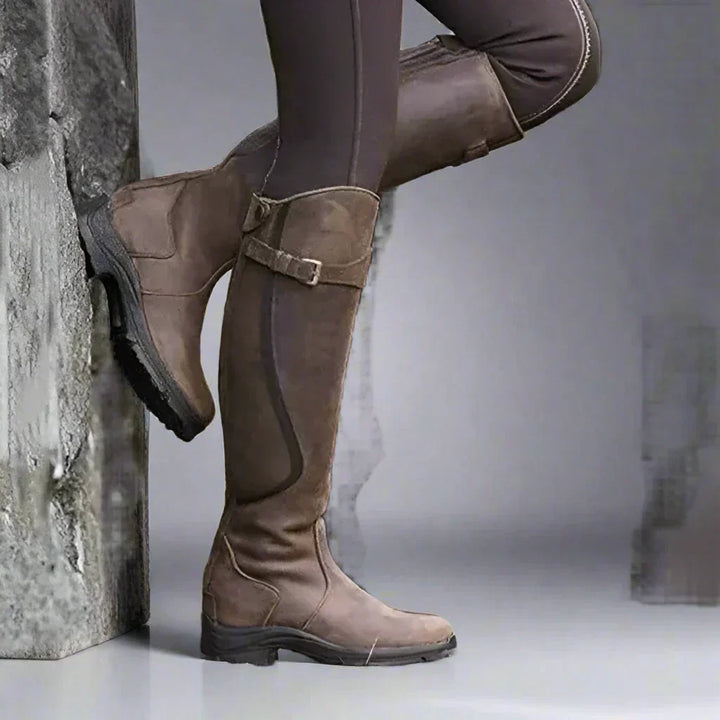 Ortopedyczne damskie buty jeździeckie - Sofia