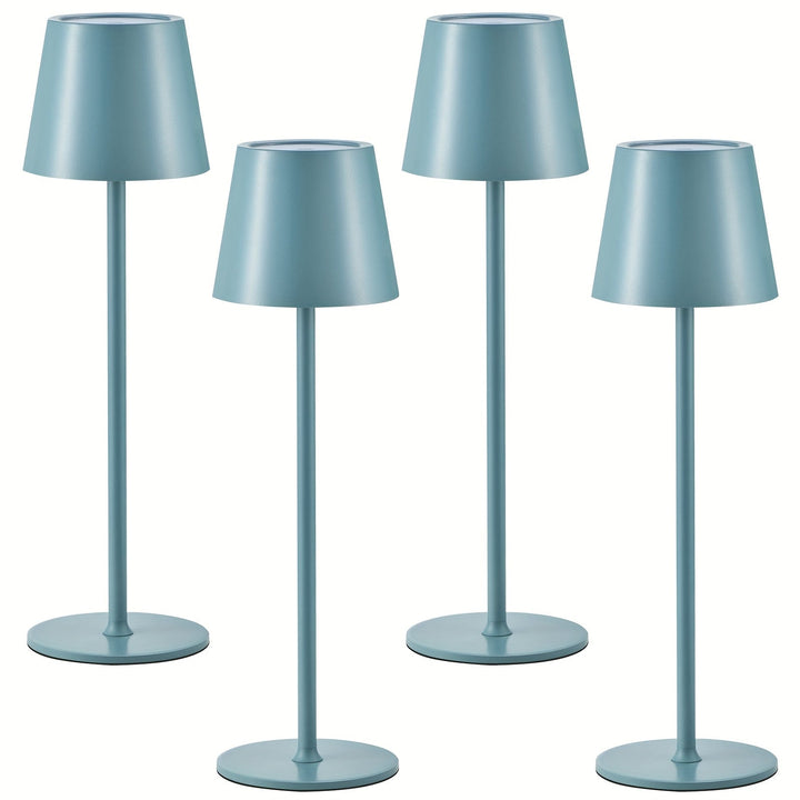 Elegancka bezprzewodowa lampa stołowa – nowoczesna i praktyczna